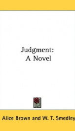 judgment a novel_cover