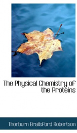 the physical chemistry of the proteins_cover