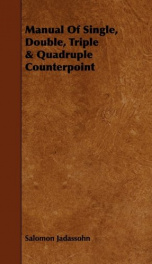 manual of single double triple quadruple counterpoint_cover