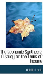 the economic synthesis a study of the laws of income_cover