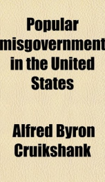 popular misgovernment in the united states_cover