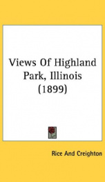 views of highland park illinois_cover