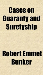 cases on guaranty and suretyship_cover