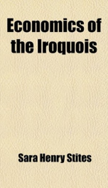 economics of the iroquois_cover