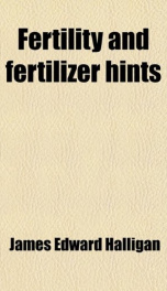 fertility and fertilizer hints_cover