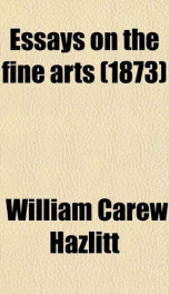 essays on the fine arts_cover