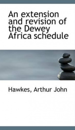 an extension and revision of the dewey africa schedule_cover