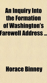 an inquiry into the formation of washingtons farewell address_cover