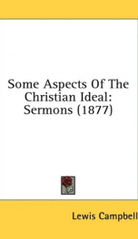 some aspects of the christian ideal sermons_cover
