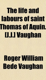 the life and labours of saint thomas of aquin_cover