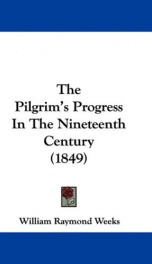 the pilgrims progress in the nineteenth century_cover