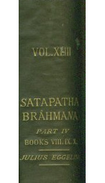 the satapatha brahmana according to the text of the madhyandina school_cover