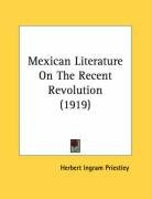 mexican literature on the recent revolution_cover