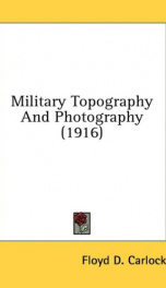 military topography and photography_cover