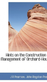 hints on the construction and management of orchard houses_cover