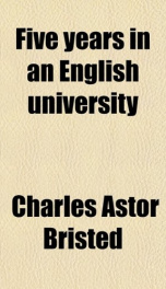 five years in an english university_cover