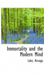 immortality and the modern mind_cover