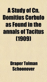 a study of cn domitius corbulo as found in the annals of tacitus_cover