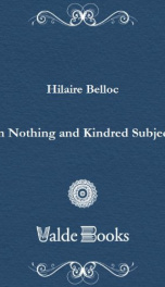 On Nothing and Kindred Subjects_cover