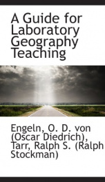 a guide for laboratory geography teaching_cover