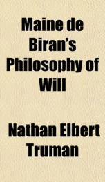 maine de birans philosophy of will_cover
