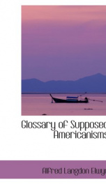 glossary of supposed americanisms_cover