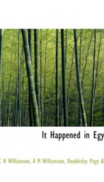 it happened in egypt_cover