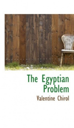 the egyptian problem_cover