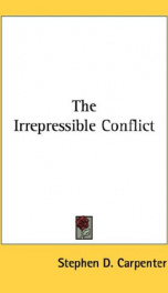 the irrepressible conflict_cover