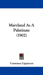 maryland as a palatinate_cover