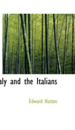 italy and the italians_cover