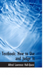 the textbook how to use and judge it_cover