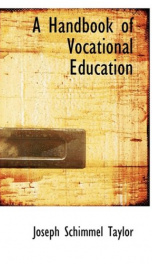 a handbook of vocational education_cover