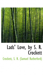 lads love by s r crockett_cover