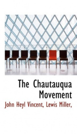 the chautauqua movement_cover
