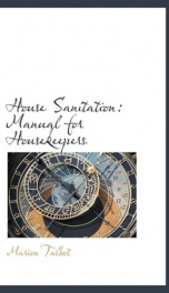 house sanitation manual for housekeepers_cover
