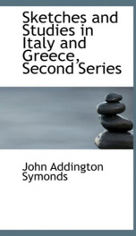 Sketches and Studies in Italy and Greece, Second Series_cover
