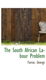 the south african labour problem_cover