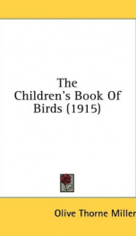 the childrens book of birds_cover
