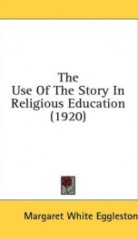 the use of the story in religious education_cover