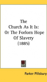 the church as it is or the forlorn hope of slavery_cover