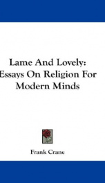 lame and lovely essays on religion for modern minds_cover
