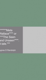 meta wallace or the seen and unseen a tale_cover