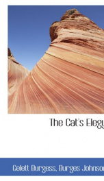 the cats elegy_cover