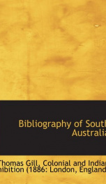 bibliography of south australia_cover