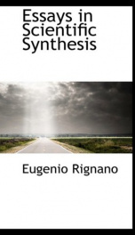 essays in scientific synthesis_cover