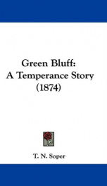 green bluff a temperance story_cover