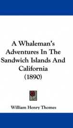 a whalemans adventures in the sandwich islands and california_cover