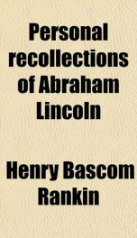 personal recollections of abraham lincoln_cover