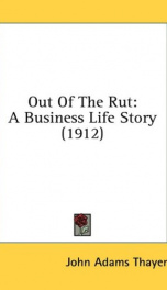 out of the rut a business life story_cover